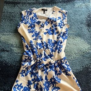 Jessica Simpson blue and white dress. Size large.